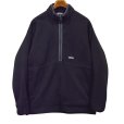 画像1: 程度良好!! 00's【ビンテージ】【パタゴニア】patagonia【シンチラフリース】黒【プルオーバー 】【ハーフジップフリース】【サイズXXL】<br> (1)