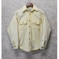 80's 【USA製】【ビンテージ】 【SPORTKING】【クリーム色】シャモアシャツ 