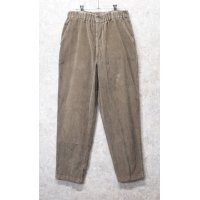 ~90's【USA製】【ビンテージ】【L.L.Bean】【エルエルビーン】【コーデュロイパンツ】イージーパンツ【ブラウン】【W33程度】 