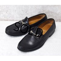 【イタリー製】【アレンエドモンズ】【Allen Edmonds】【黒】【ビットローファー】【9 1/2EEE】【27.5cm程度】 