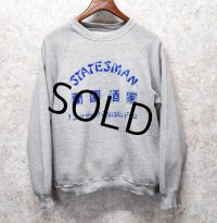 90's〜【ビンテージ】【STATESMAN】【蘭園酒家】【グレー】スウェット 