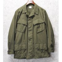 【デッドストック】60's【ビンテージ】u.s.army【米軍実物】リップストップ【ジャングルファティーグジャケット】【M-R】 