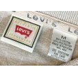 画像2: 【ビンテージ】【Levi's】【リーバイス】【ハリヌキボディ】ベージュ【ヘンリーネックロンT】【サイズM】<br> (2)