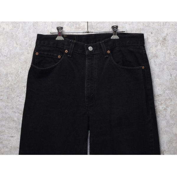 画像3: 90’s 〜【USA製】【ビンテージ】【LEVI'S】【リーバイス５５０】550 黒 デニムパンツ ブラックデニム【34ｘ30】 