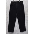 画像1: 90’s 〜【USA製】【ビンテージ】【LEVI'S】【リーバイス５５０】550 黒 デニムパンツ ブラックデニム【34ｘ30】<br> (1)