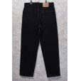 画像5: 90’s 〜【USA製】【ビンテージ】【LEVI'S】【リーバイス５５０】550 黒 デニムパンツ ブラックデニム【34ｘ30】<br> (5)