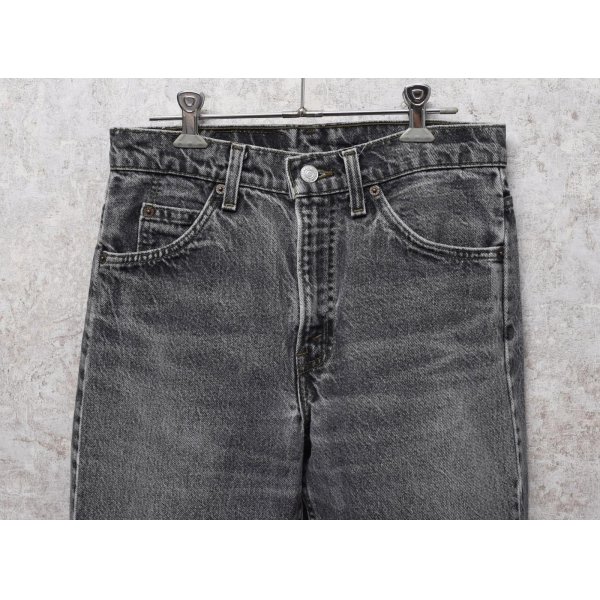 画像3: 90's【USA製】ビンテージ【LEVI'S】【リーバイス505】505【デニムパンツ】【ブラックデニム】【29ｘ30】 