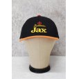 画像1: 【USA製】【ビンテージ】【Backman Jax】【バックマン ジャックス】黒ｘオレンジ【BBキャップ】【ベースボールキャップ】<br> (1)