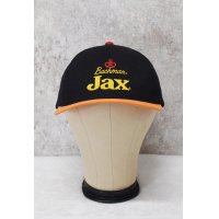 【USA製】【ビンテージ】【Backman Jax】【バックマン ジャックス】黒ｘオレンジ【BBキャップ】【ベースボールキャップ】 