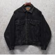 画像1: 80’s 【ビンテージ】USA製【リーバイス】【LEVIS】【70507-4858】黒【Gジャン】ブラックデニムジャケット【サイズＭ】<br> (1)