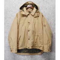 【ビンテージ】【ティンバーランド】【Timberland】ベージュ【フード付きジャケット】【サイズXL】 