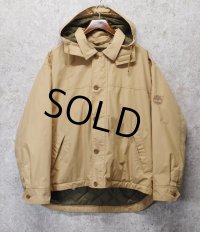 【ビンテージ】【ティンバーランド】【Timberland】ベージュ【フード付きジャケット】【サイズXL】 