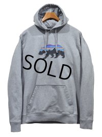 【ビンテージ】【Patagonia】パタゴニア【フィッツ ロイ ベア】グレー【パーカー】【サイズXL】 