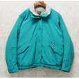 画像1: 90's【USA製】ビンテージ【パタゴニア】patagonia 【雪無しタグ】 ターコイズ【ソフトシェルキャプリーン】レディース古着 28169【サイズW-M】<br> (1)