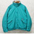 画像4: 90's【USA製】ビンテージ【パタゴニア】patagonia 【雪無しタグ】 ターコイズ【ソフトシェルキャプリーン】レディース古着 28169【サイズW-M】<br> (4)