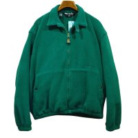 ほぼ未使用!! USA製【POLO SPORTS】【ポロスポーツ】POLO RALPH LAUREN【緑】フリースブルゾン【サイズXＬ】 