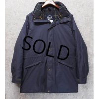 80's∼【USA製】【ビンテージ】【ウールリッチ】【Woolrich】【紺ｘブランケット裏地】【フード付き】ゴアテックス【マウンテンパーカー】【サイズＬ】 