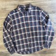 画像1: 【パタゴニア】patagonia【チャコール×赤ｘ生成り】【チェック柄】【オーガニックコットンシャツ】【チェックシャツ】コットンシャツ【サイズM】<br> (1)