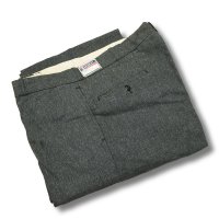 〜50's 【デッドストック】【BAREKAT】【黒シャンブレー】【ブラックシャンブレー】 【ワークパンツ】【スラックス】【38ｘ34】 