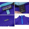 画像2: 90s ビンテージ【パタゴニア】patagonia【紫×水色】【スナップT】【フリースプルオーバー】【サイズS】<br> (2)