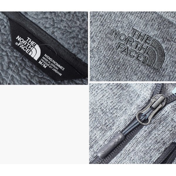 画像2: 【ノースフェイス】【the north face】【グレー】【ハーフジップフリースジャケット】【サイズM】 