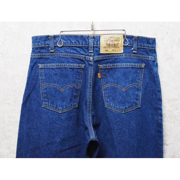 画像4: 90's〜【USA製】【ビンテージ】【LEVI'S】【リーバイス５５０】550【デニムパンツ】【36Ｘ30】 