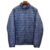 【パタゴニア】patagonia【プリマロフト】紺【ナノパフジャケット】【サイズL】 