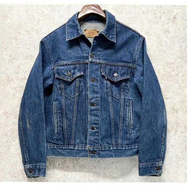 画像1: カナダ製【ビンテージ】【リーバイス】【LEVI'S】【70506-0216】濃紺【Gジャン】デニムジャケット【サイズ40】 