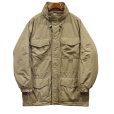 画像1: 【ビンテージ】【ＬＬビーン】【L.L.bean】Ｍ-65タイプ　ジャケット【ベージュ】プリマロフト【中綿入りジャケット】フード付き【サイズL】<br> (1)