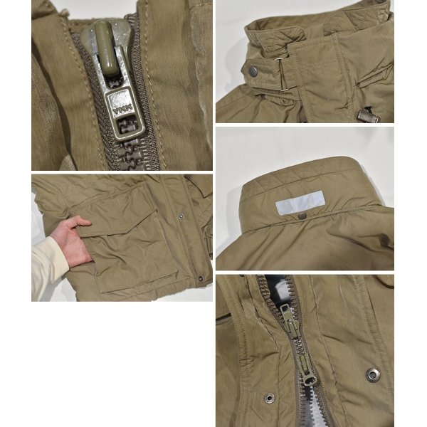 画像3: 【ビンテージ】【ＬＬビーン】【L.L.bean】Ｍ-65タイプ　ジャケット【ベージュ】プリマロフト【中綿入りジャケット】フード付き【サイズL】 