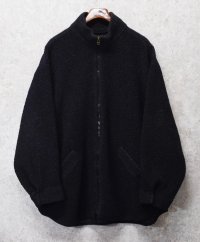 【ビンテージ】【Levi's】リーバイス【黒】ジップアップボアフリース【フリース】【サイズＸＬ】 