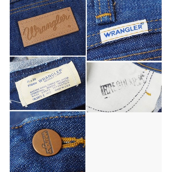 画像2: 【USA製】ビンテージ【ラングラー】【wrangler】【デニムパンツ】【３２×３０】 