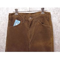 80's【USA製】【ビンテージ】LEVI'S【リーバイス】【519】【ブラウン】【コーデュロイパンツ】【30×34】 