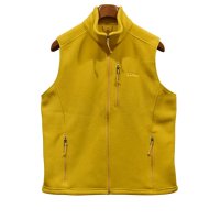 【ビンテージ】【L.L.bean】 【L.L.ビーン】からし色【フリースベスト】【サイズＭ】  