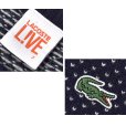 画像2: 【LACOSTE LIVE】ラコステライブ【紺ｘ白】【バーズアイ柄】セーター【サイズ7】<br> (2)