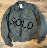 【米軍実物】U.S.ARMY ビンテージ【CWU36/P】ノボロイド繊維【フライトJKT】【MIL-J-83382C】【サイズXL】 