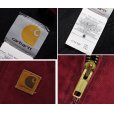 画像2: 【ビンテージ】【カーハート】【carhartt】ワイン【ダック地】ダックパーカー【アクティブパーカー】【フルジップパーカー】【XL-TALL】<br> (2)