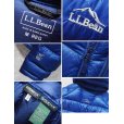 画像2: L.L.Bean【ＬＬビーン】【青】【プリマロフト】【パッカウェイ】 【ナイロンジャケット】【サイズM-R】<br> (2)