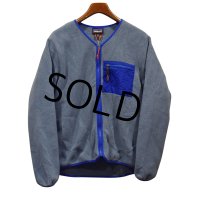 新品未使用【パタゴニア】patagonia【青系】【シンチラカーディガン】【フリースカーディガン】フリース【サイズM】 