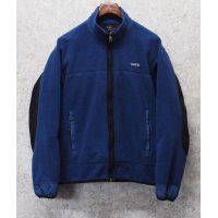 90's 【パタゴニア】 patagonia【パーシャルエクリプス】【PEF】【フリースジャケット】【紺×黒】【サイズＬ】 