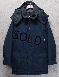 USA製【ビンテージ】【ＬＬビーン】【L.L.bean】【紺】【ゴアテックス】【MAINE WARDEN'S PARKA】【シンサレート】【メインワーデンズパーカー】ダウンジャケット 【サイズS】 