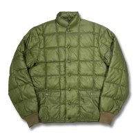 60's【ビンテージ】【Eddie Bauer】【エディーバウアー】バウアーダウン【モスグリーン】キルティングダウン【ダウンジャケット】 