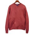 画像1: 【ラルフローレン】POLO RALPH LAUREN【赤ピンク】【コットンセーター】【サイズL】<br> (1)