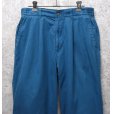 画像4: 【ビンテージ】【DOCKERS】ドッカーズ【水色】【1タック】【コットンパンツ】【32ｘ34】 