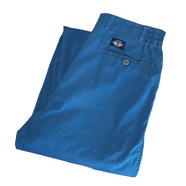 画像1: 【ビンテージ】【DOCKERS】ドッカーズ【水色】【1タック】【コットンパンツ】【32ｘ34】 