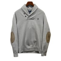 【ラルフローレン】【POLO RALPH LAUREN】【グレー】【ショールカラースウェット】【サイズＭ】 