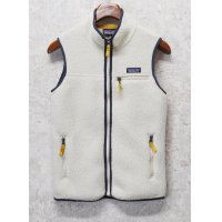 【パタゴニア】【patagonia】レトロＸベスト【レトロパイルベスト】【アイボリー】【フリースベスト】【サイズXS】 