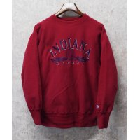 90's【USA製】ビンテージ【チャンピオン】【Champion】【リバースウィーブ】【Indiana Alumni】【カレッジスウェット】【エンジ】【サイズL】 