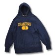 画像1: 【70's】【USA製】【ビンテージ】【チャンピオン】【Champion】CRANFORD 7【単色タグ】【紺】【リバースウィーブパーカー】【サイズM】<br> (1)