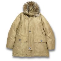 80s~【USA製】【ビンテージ】【Eddie Bauer】【エディーバウアー】【ベージュ】スペリオールパーカー【ダウンジャケット】【サイズM】 